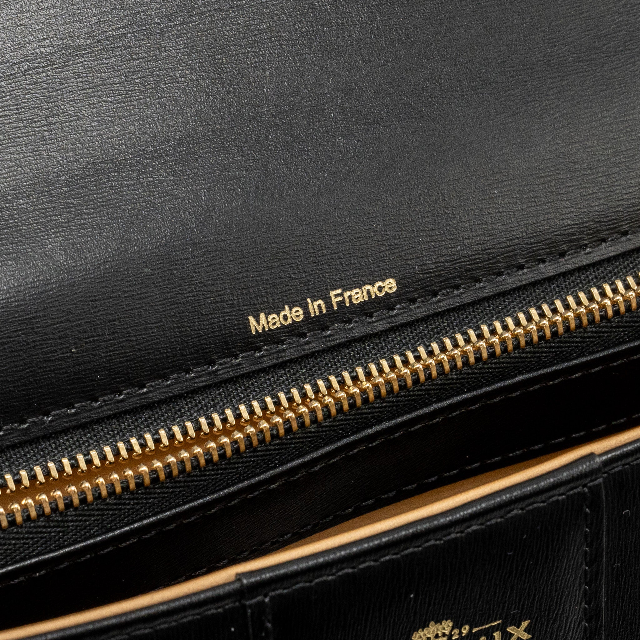 DELVAUX BRILLIANT MM CALFSKIN BLACK GHW