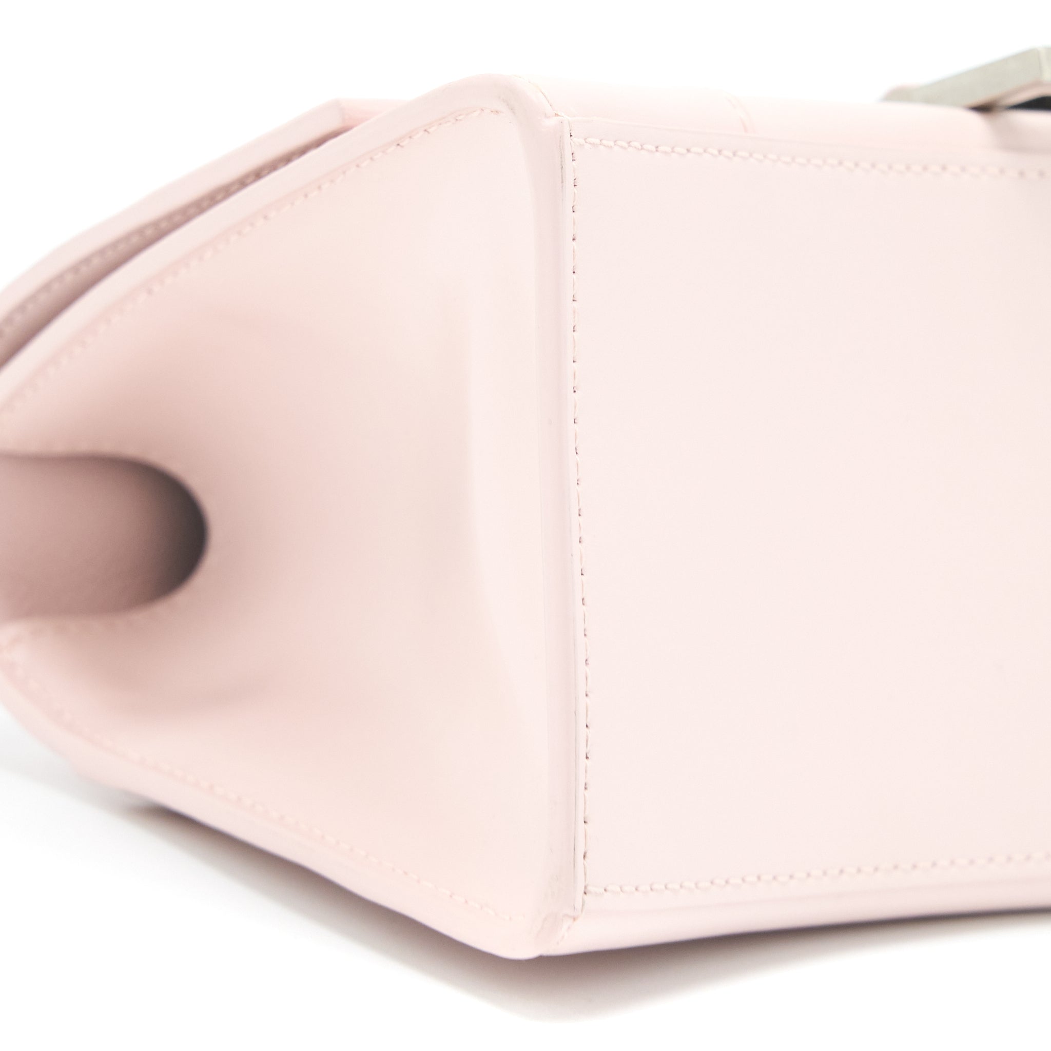 BALENCIAGA HOURGLASS S CALFSKIN PINK SHW