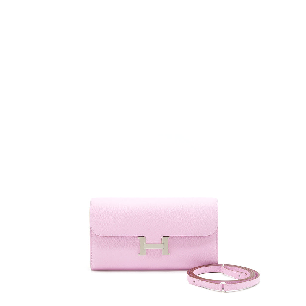 HERMES CONSTANCE TO GO EPSOM X9 MAUVE SYLVESTRE SHW