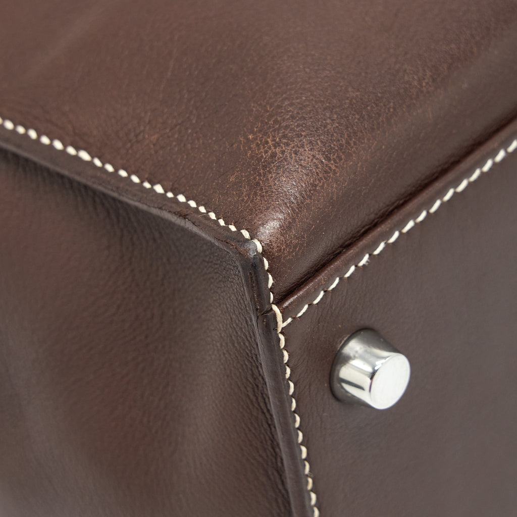 HERMES KELLY FLAT BAG SWIFT LEATHER