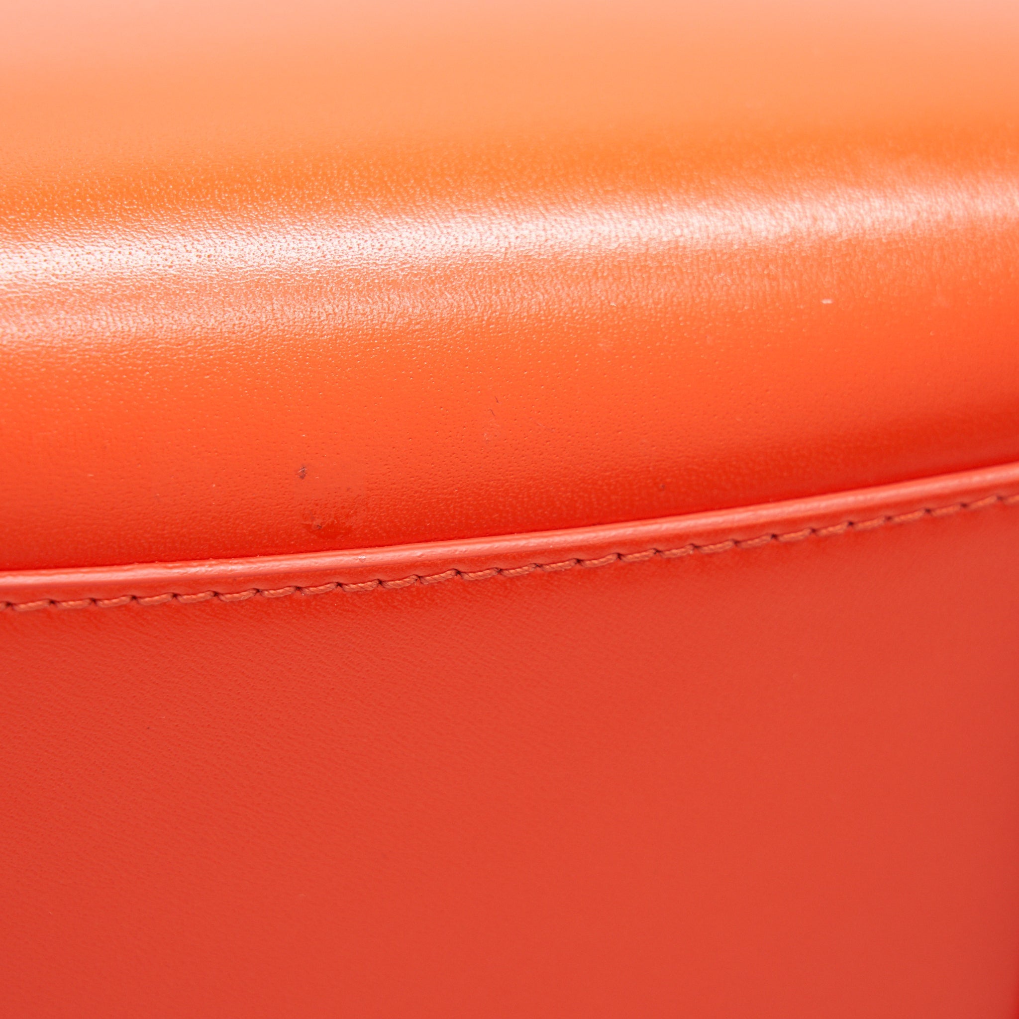 GIVENCHY MINI ANTIGONA BAG ORANGE SHW BOX CALF SKIN