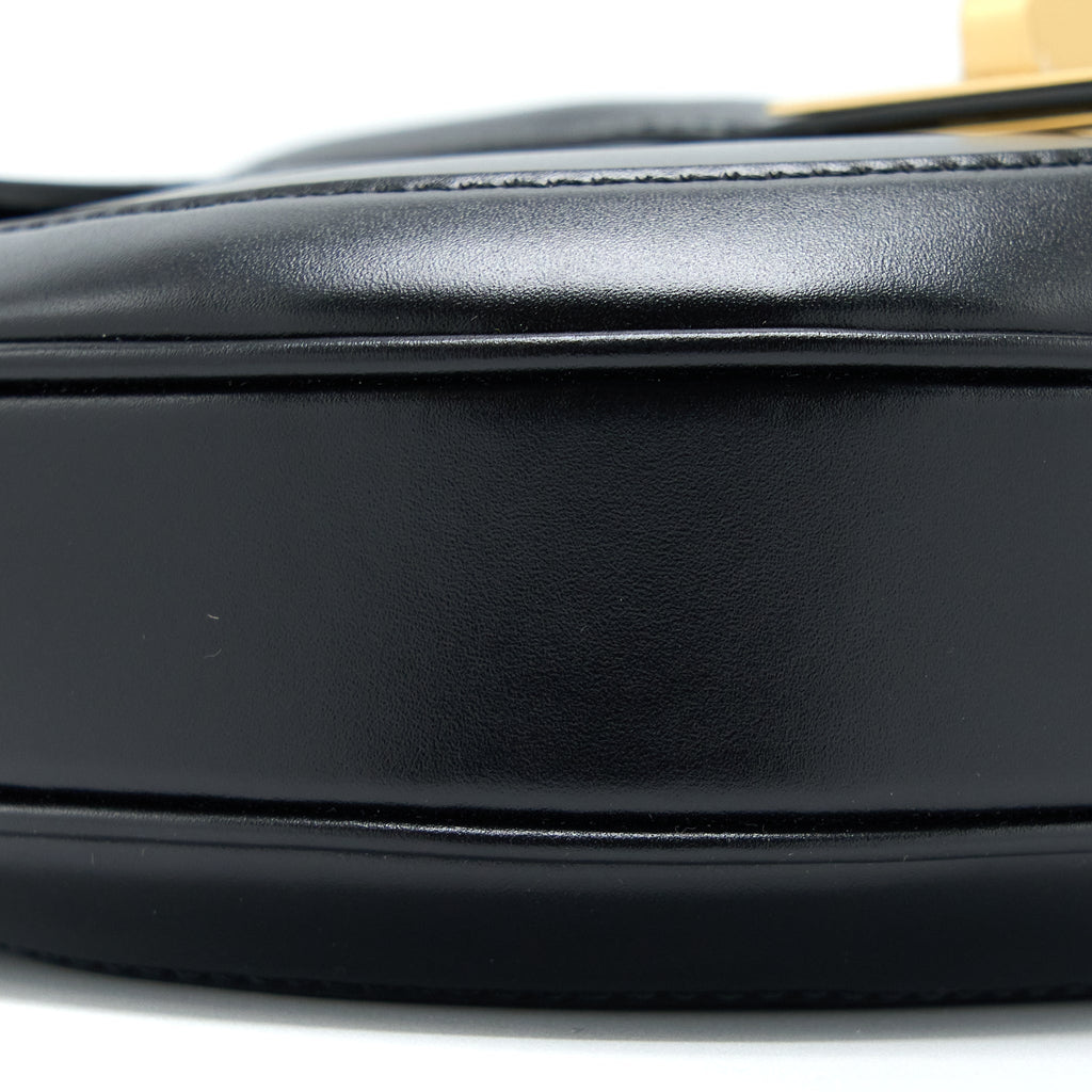 CELINE BESACE BAG CALFSKIN BLACK GHW