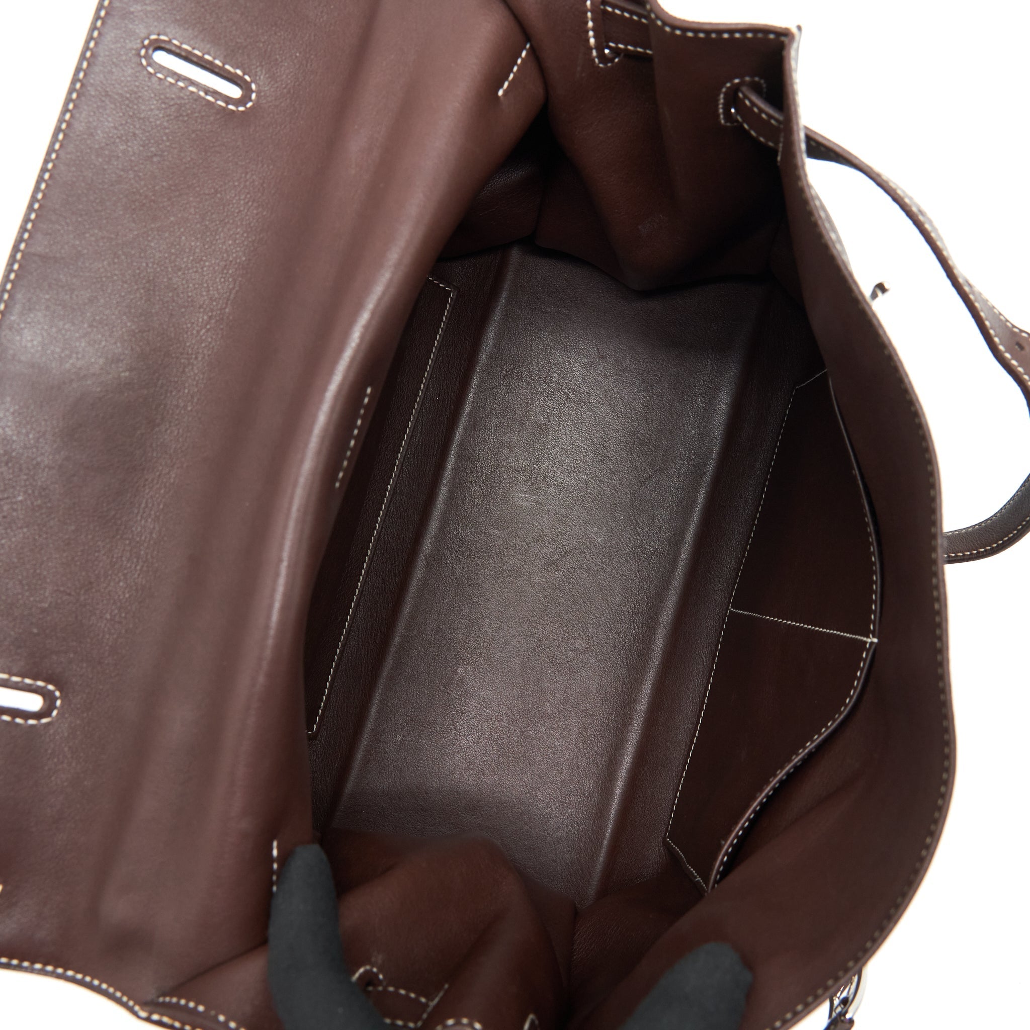 HERMES KELLY FLAT BAG SWIFT LEATHER