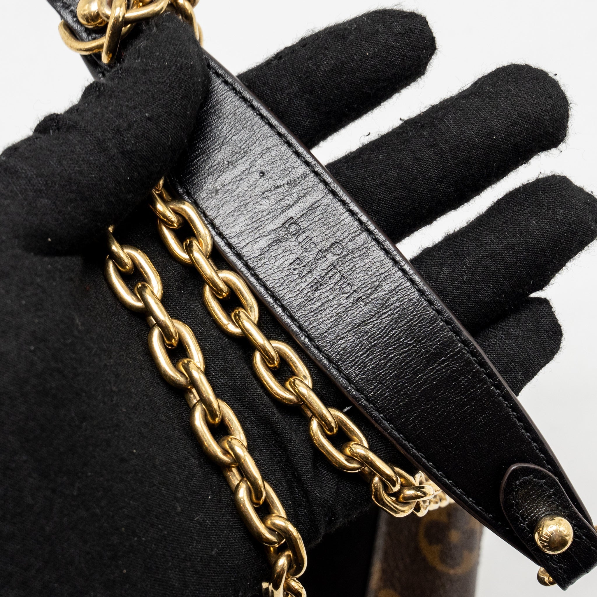 LOUIS VUITTON TWIST WALLET ON CHAIN MONOGRAM CANVAS / LEATHER MULTICOLOUR GHW