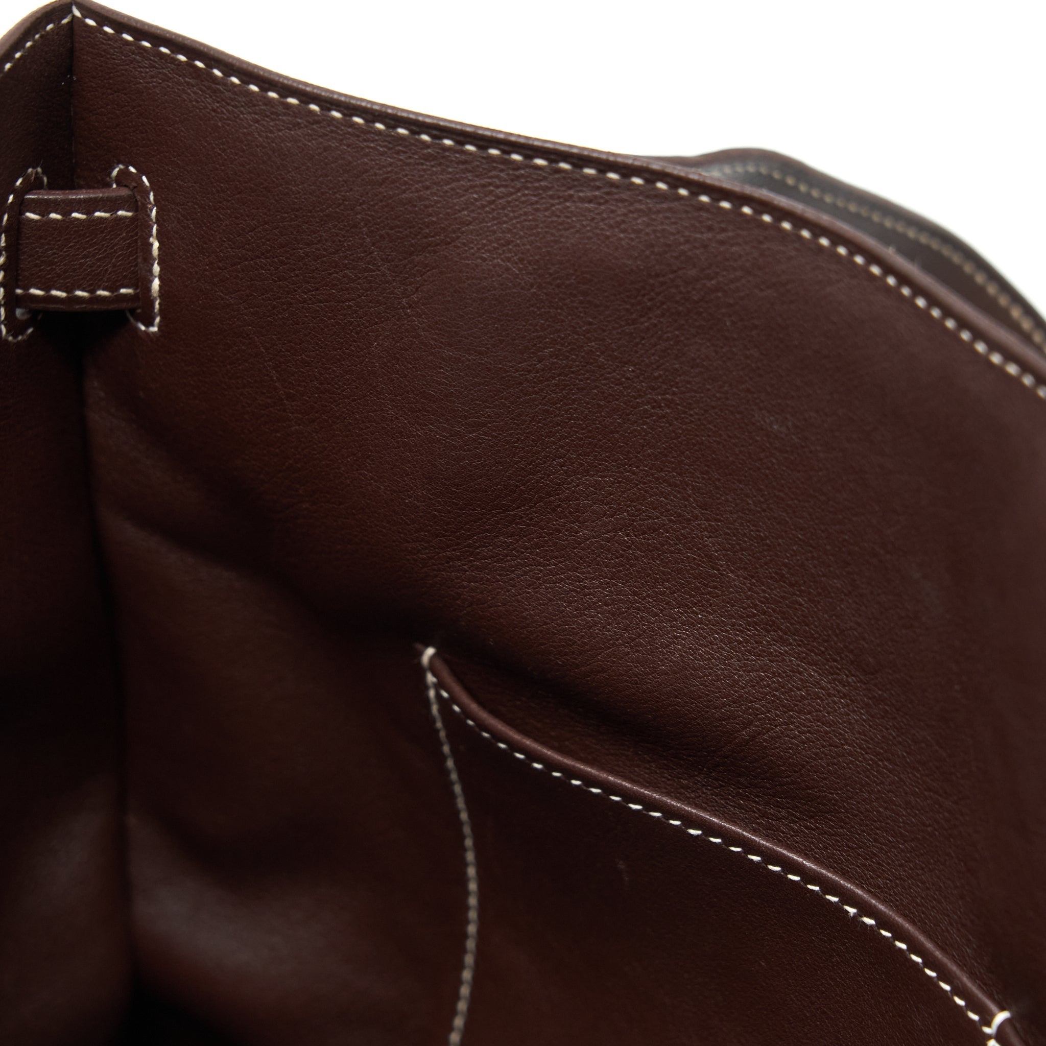 HERMES KELLY FLAT BAG SWIFT LEATHER