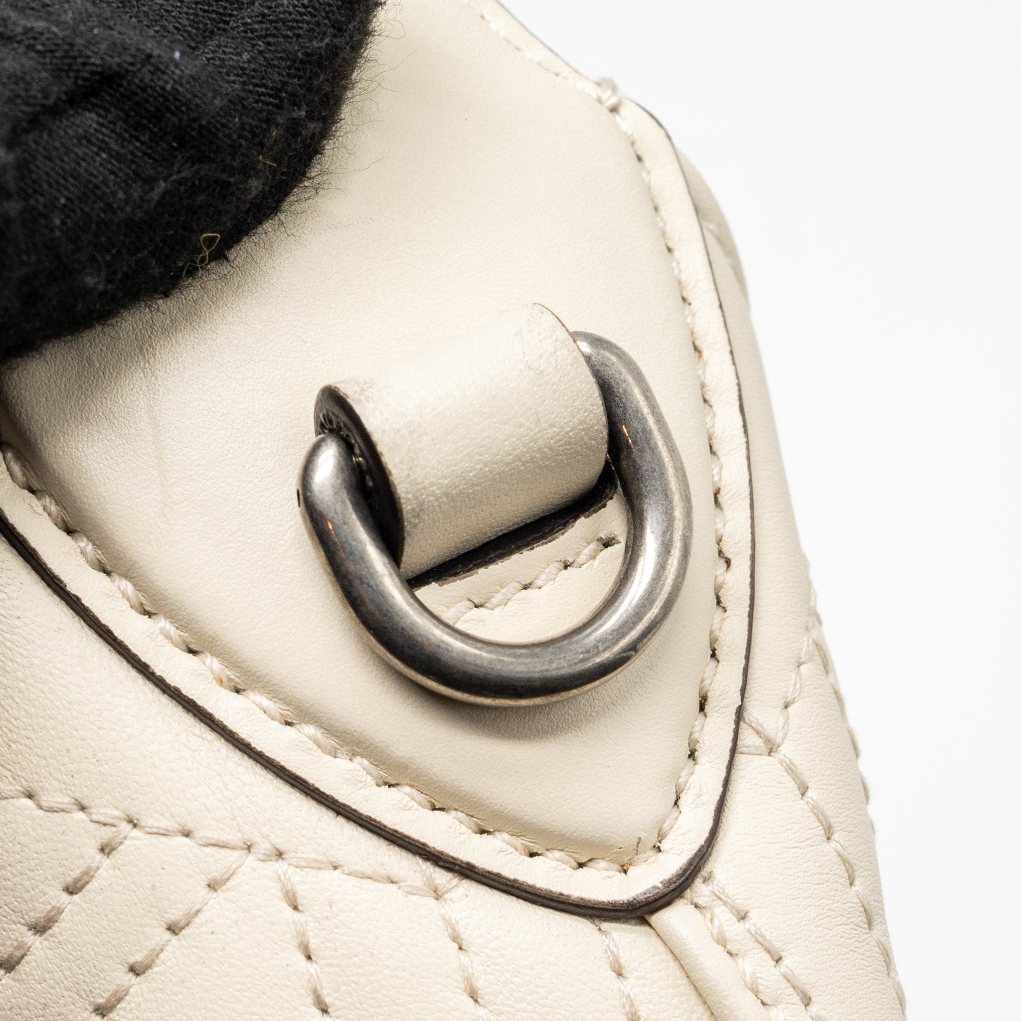 GUCCI DIONYSUS HOBO SHOULDER BAG CALFSKIN WHITE SHW