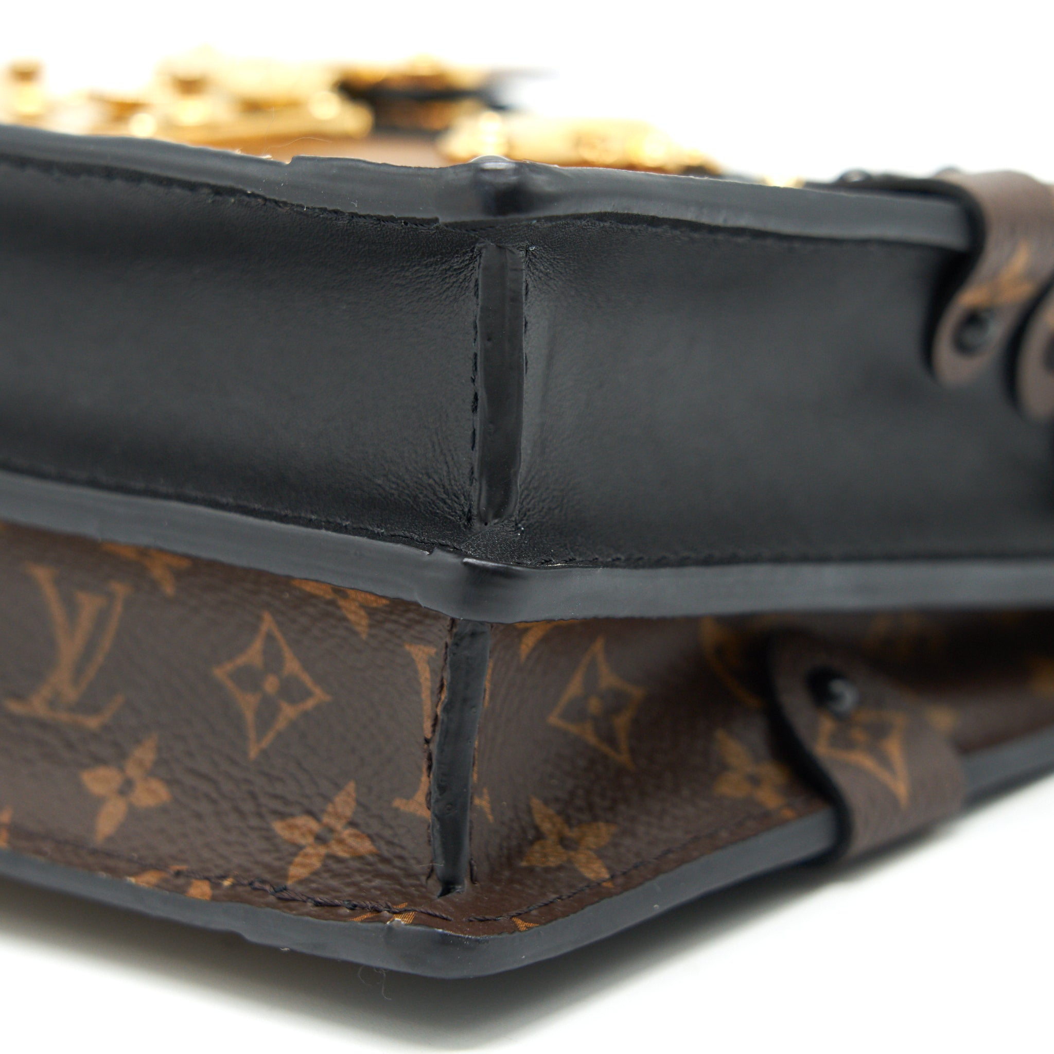 LOUIS VUITTON TRUNK CLUTCH MONOGRAM CANVAS