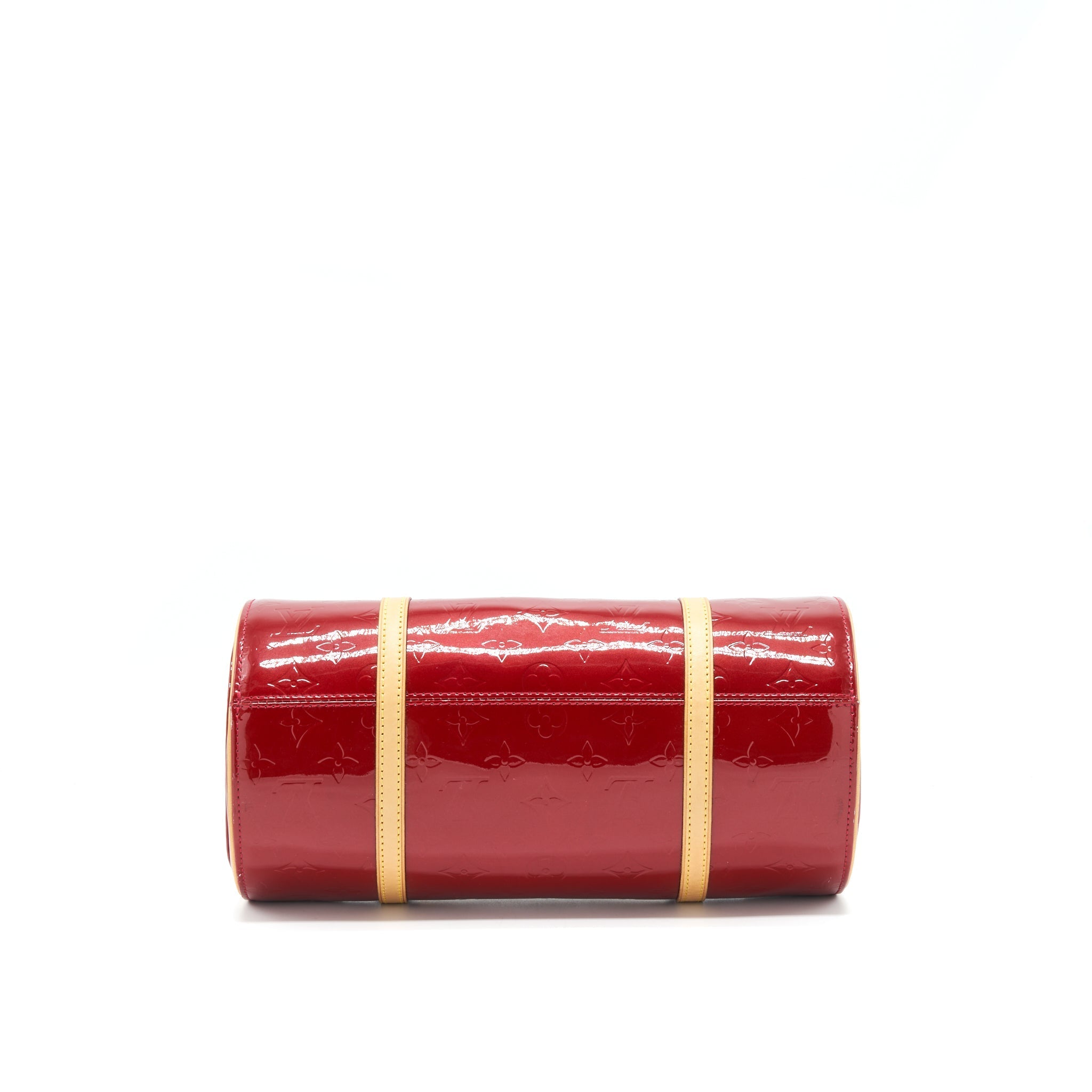 LOUIS VUITTON VINTAGE VERNIS PAPILLON BAG RED