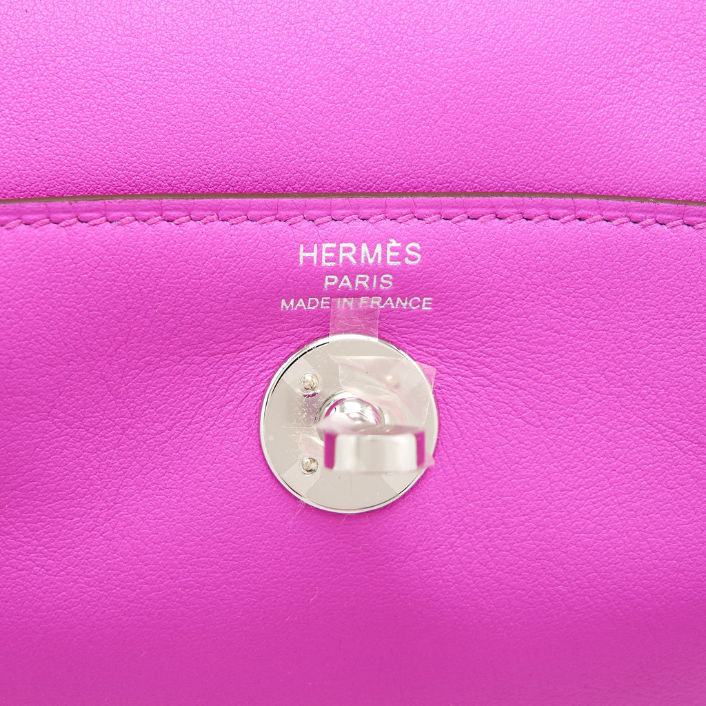 HERMES MINI LINDY SWIFT MAGNOLIA SHW