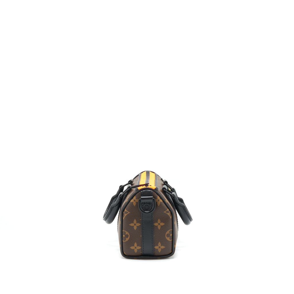 LOUIS VUITTON KEEPALL XS ZOOM WITH FRIENDS BLACK HARDWARE