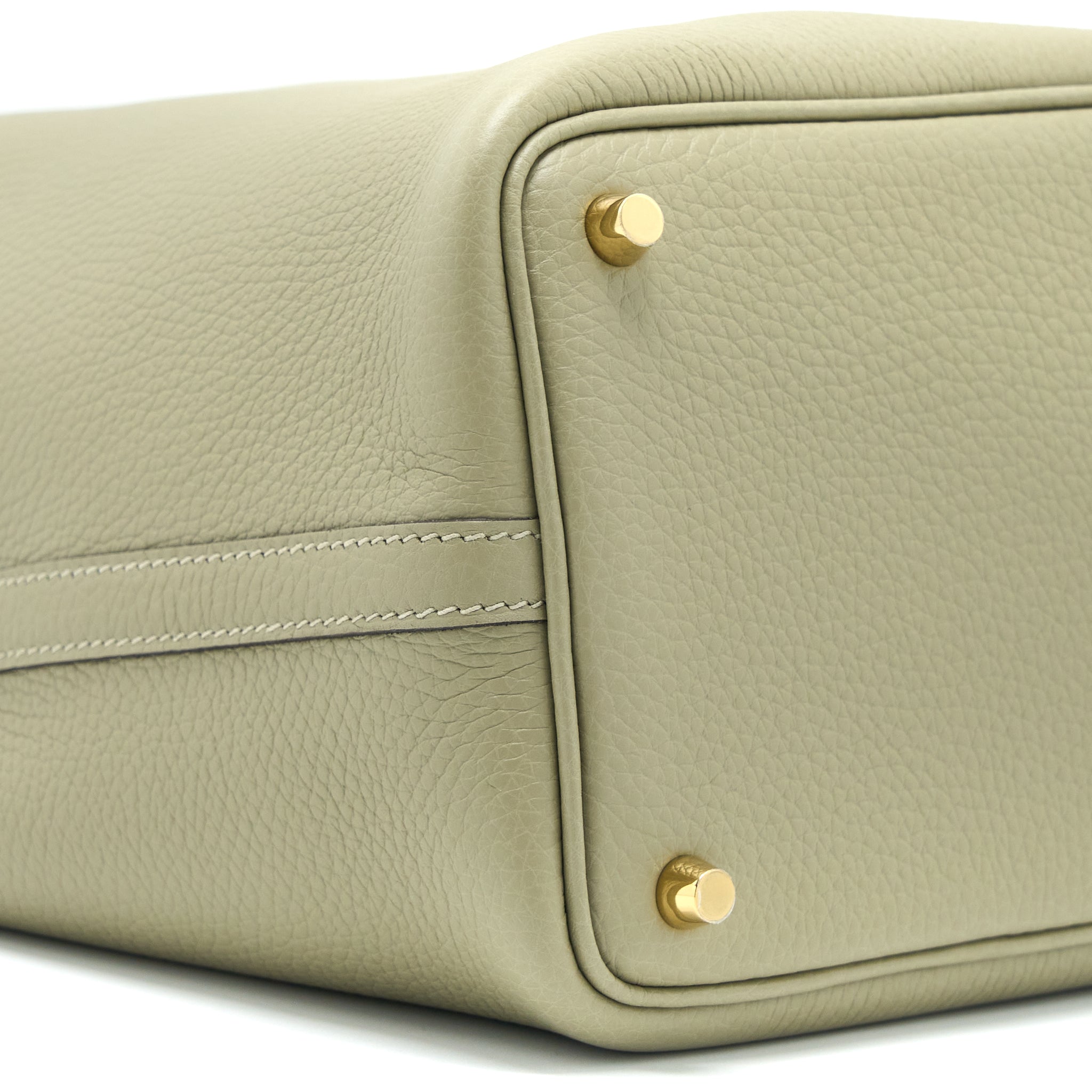 HERMES PICOTIN 18 LOCK BAG CLEMENCE SAUGE GHW