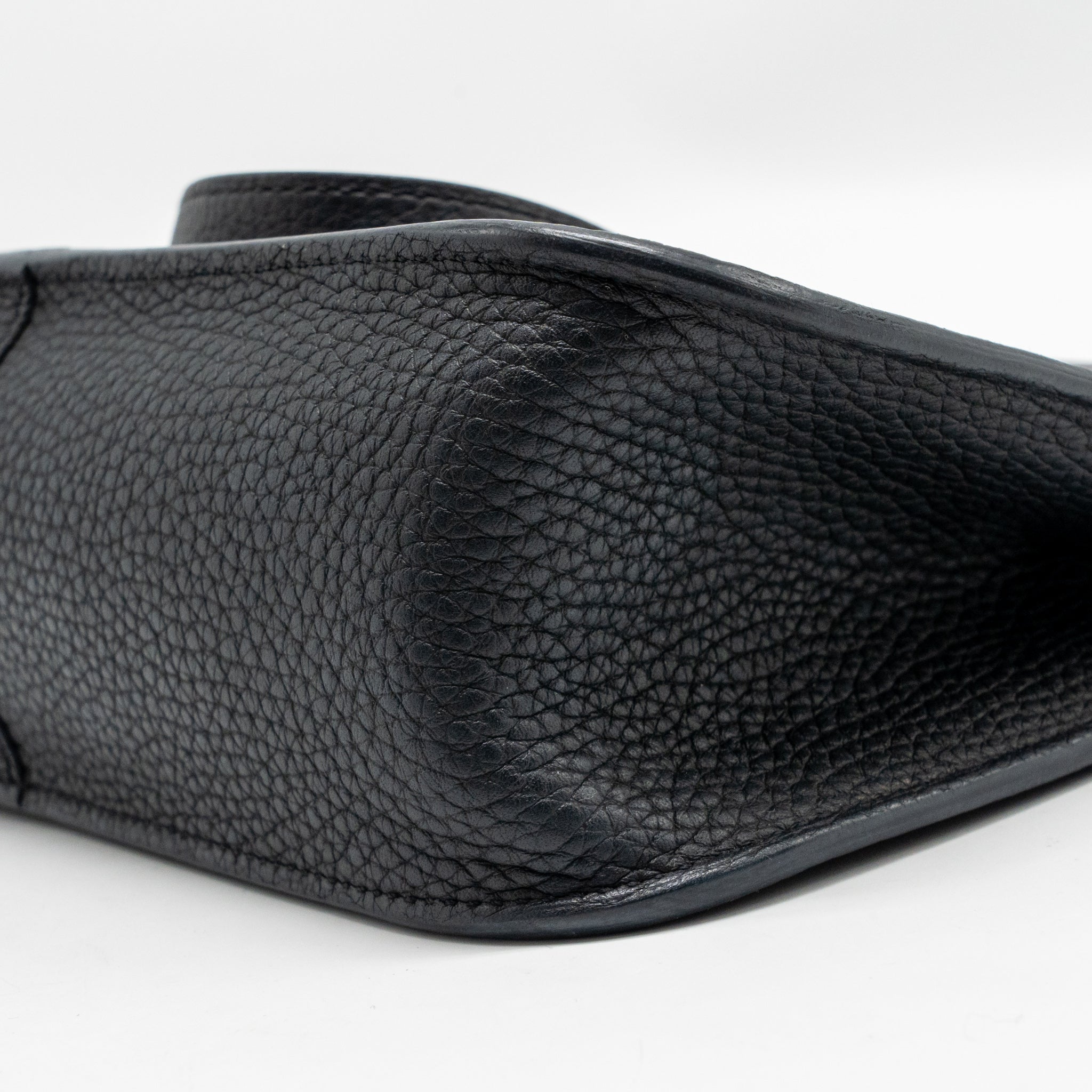 HERMES HALZAN 25 CLEMENCE BLACK GHW