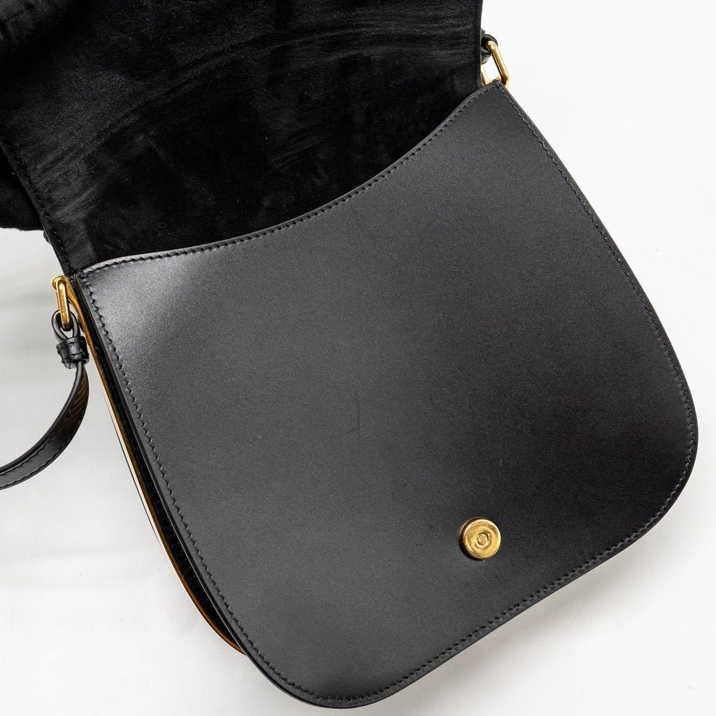 DIOR MEDUIM DIOR BOBBY BAG CALFSKIN BLACK GHW