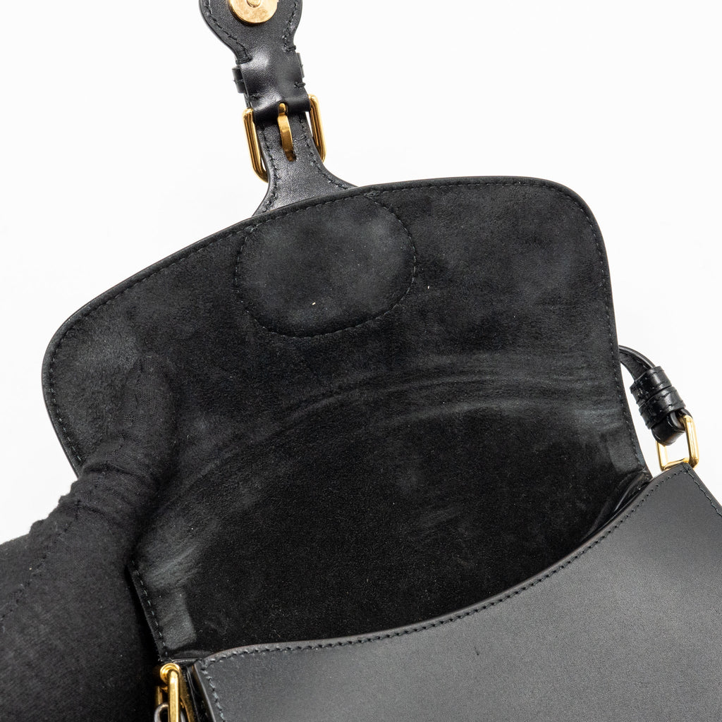 DIOR MEDUIM DIOR BOBBY BAG CALFSKIN BLACK GHW