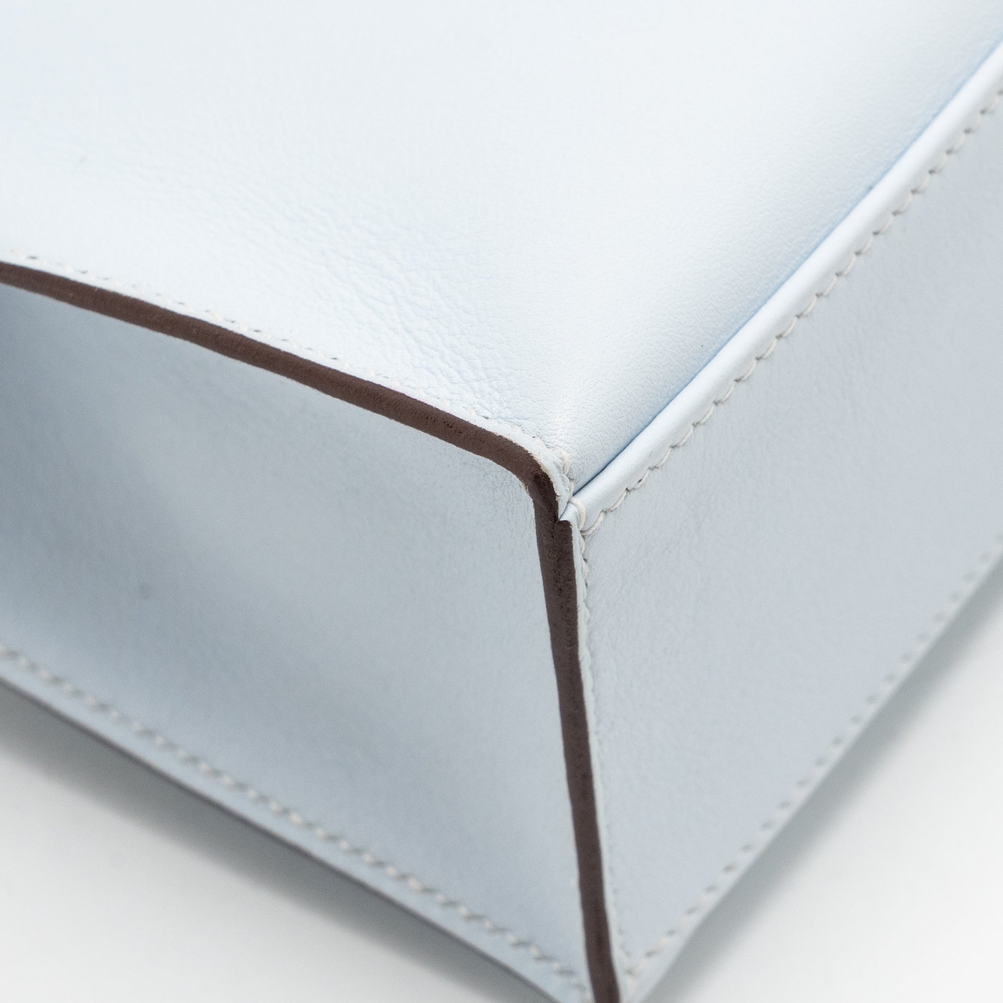 HERMES KELLY POCHETTE SWIFT BLEU BRUME SHW