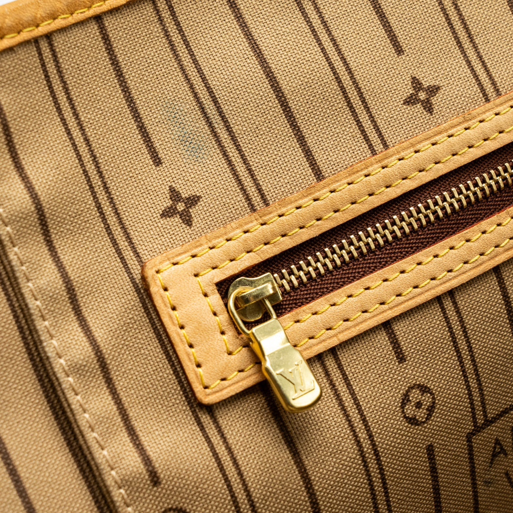 LOUIS VUITTON NEVERFULL GM MONOGRAM CANVAS GHW