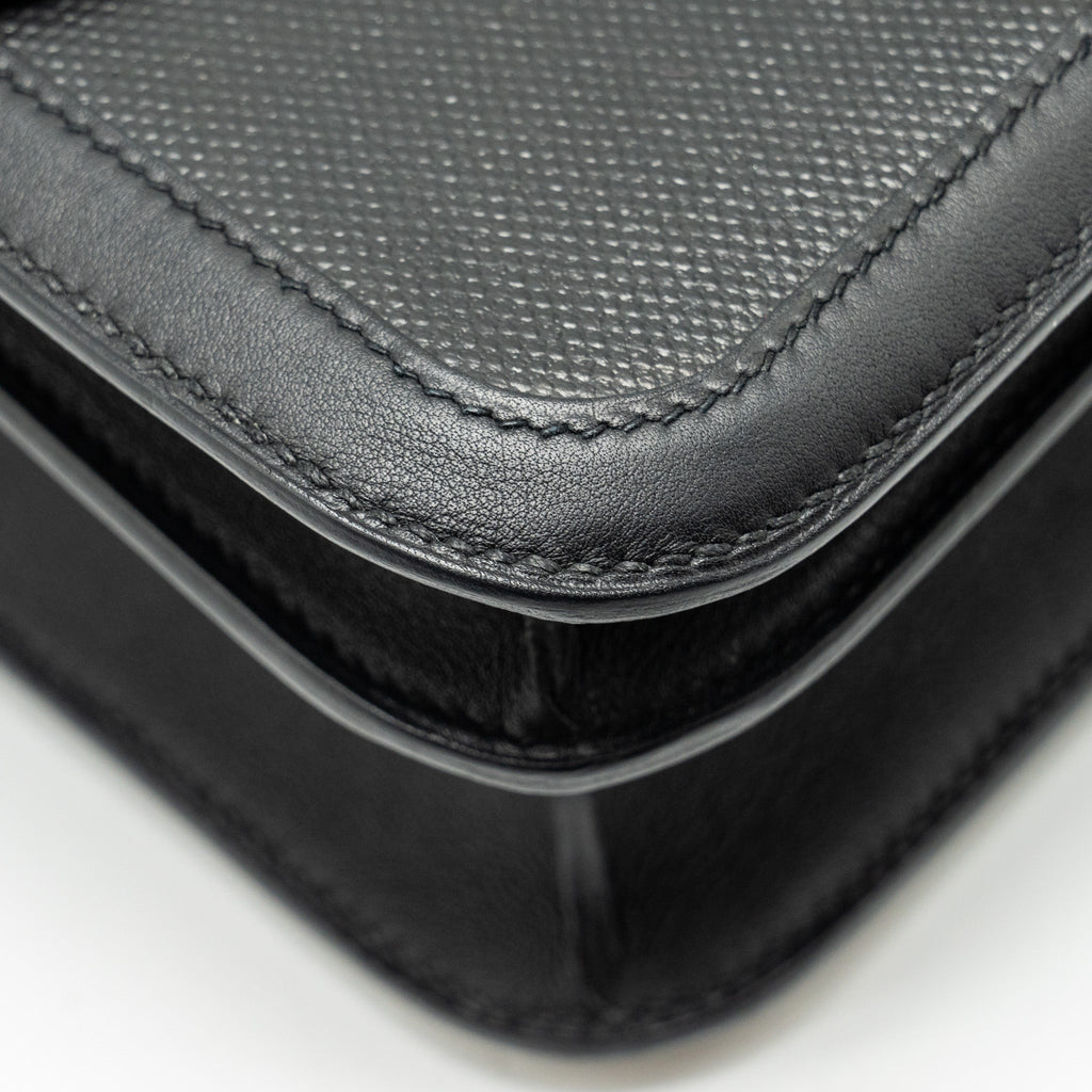 HERMES CONSTANCE 24 TOILE H BERLINE/PLUME/SWIFT BLACK SHW