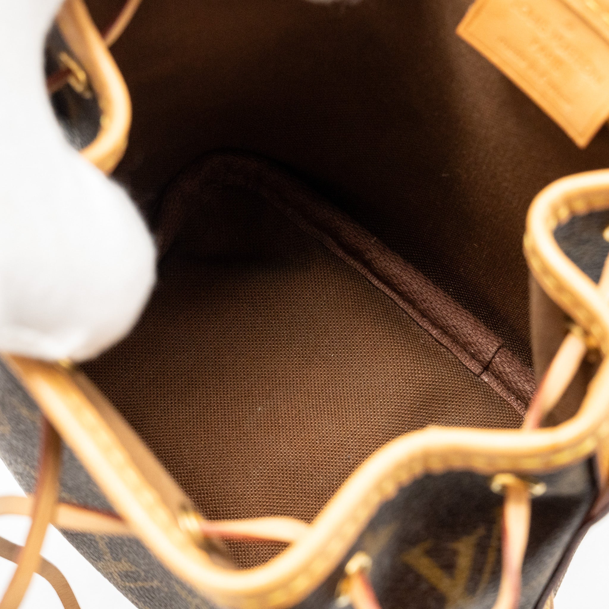 LOUIS VUITTON NANO NOE MONOGRAM CANVAS GHW