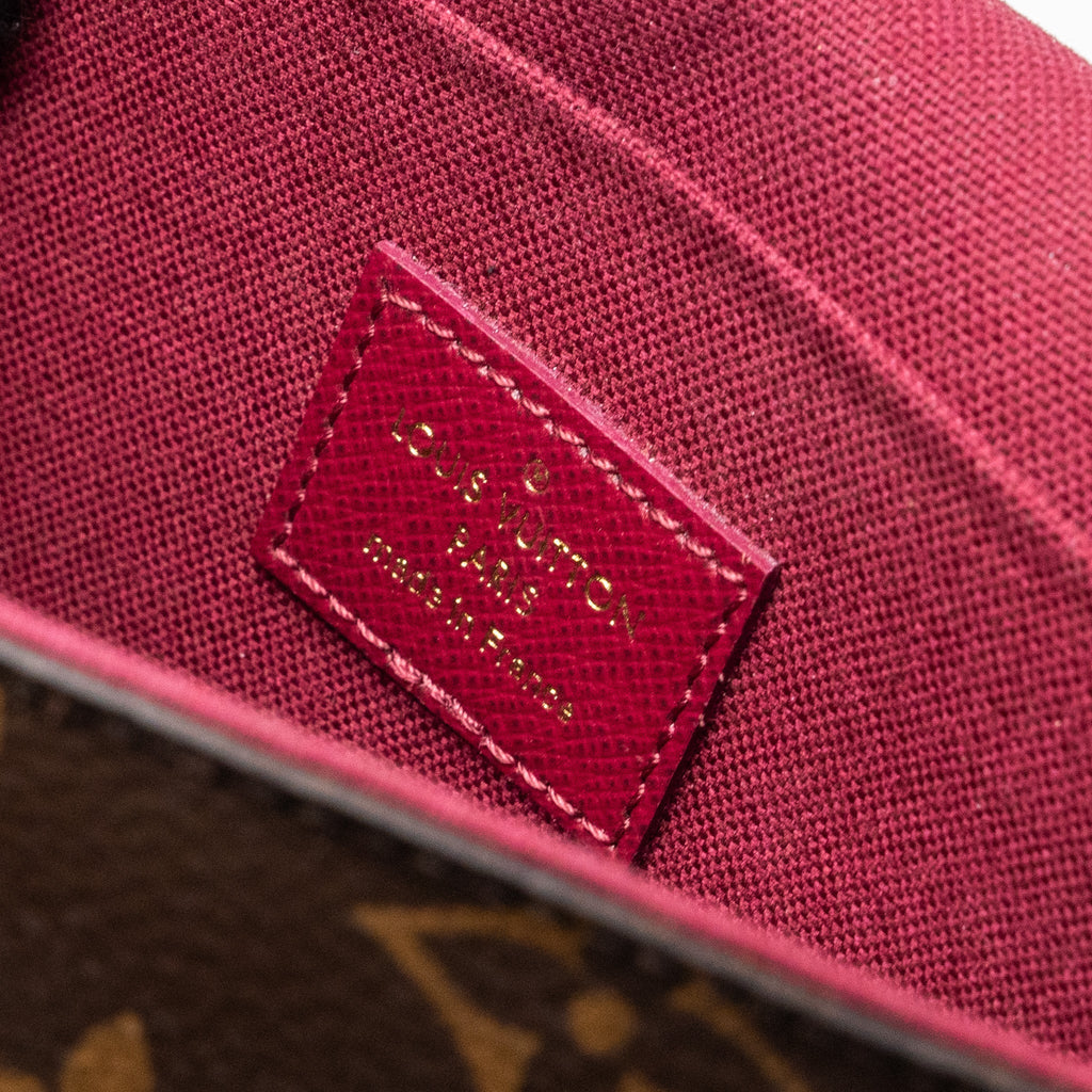 LOUIS VUITTON FELICIE POCHETTE MONOGRAM CANVAS GHW