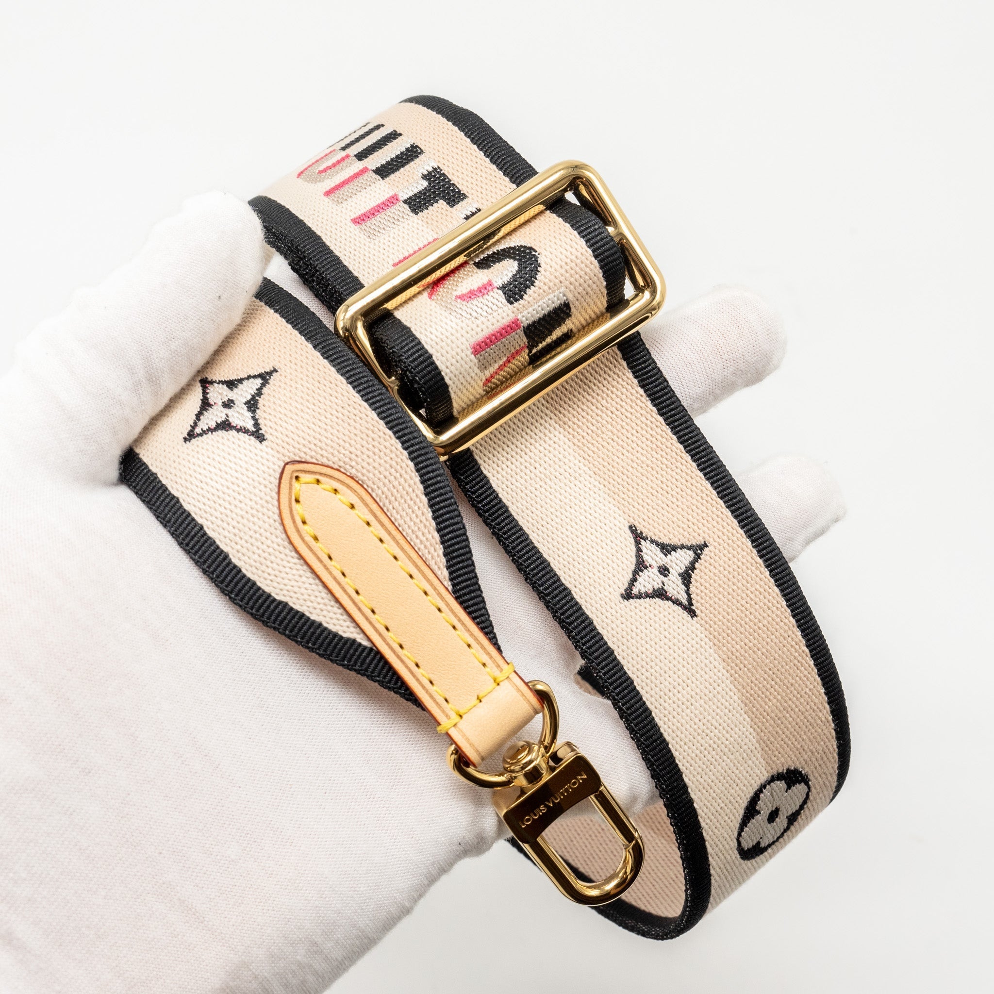 LOUIS VUITTON SPEEDY BANDOULIERE 20 MONOGRAM  CANVAS BLACK STRAP GHW