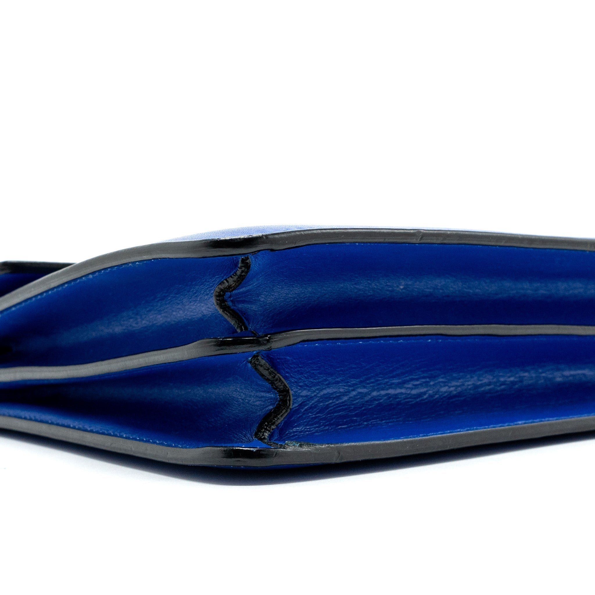 BVLGARI SERPENTI FOREVER SHOULDER BAG LEATHER BLUE GHW