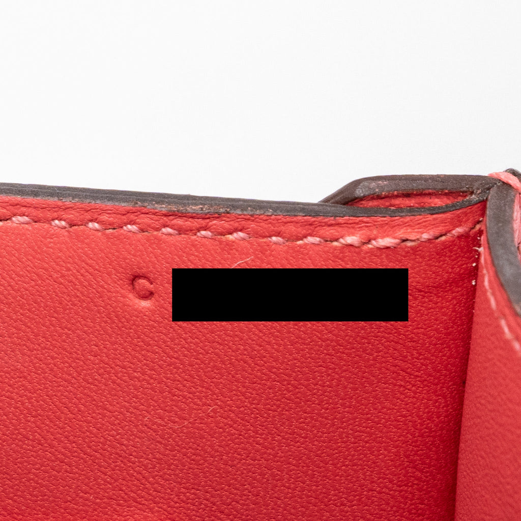HERMES MINI VERROU CHÈVRE MYSORE ROSE LIPSTICK SHW STMAP C