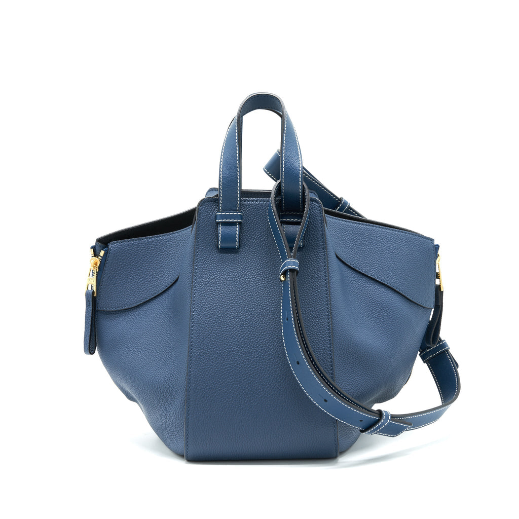LOEWE HAMMOCK BAG NAVY GHW
