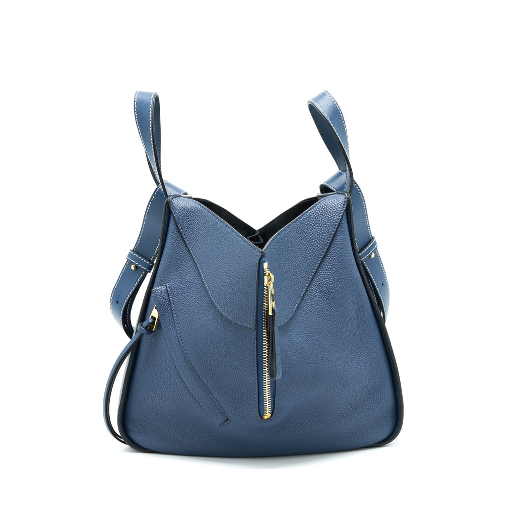 LOEWE HAMMOCK BAG NAVY GHW