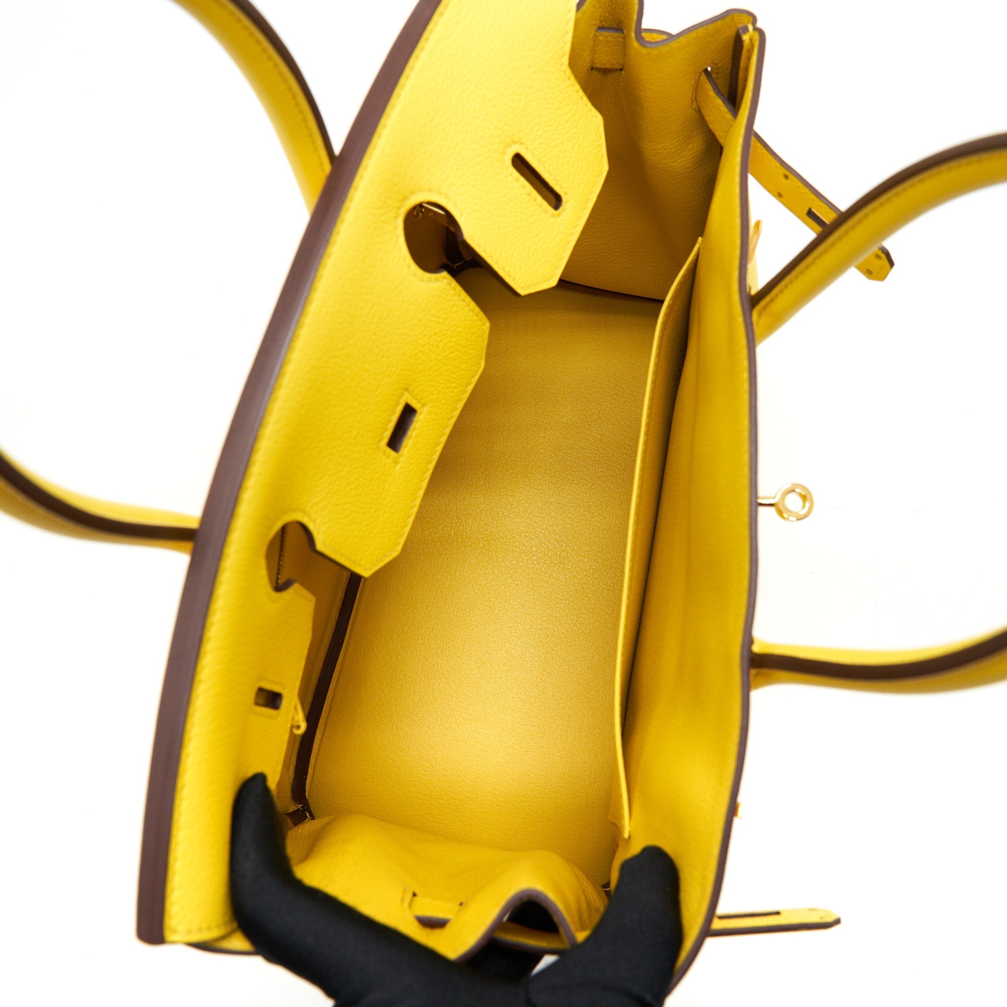 HERMES BIRKIN 30 TAURILLON NOVILLO LEATHER 9O JAUNE DE NAPLES GHW