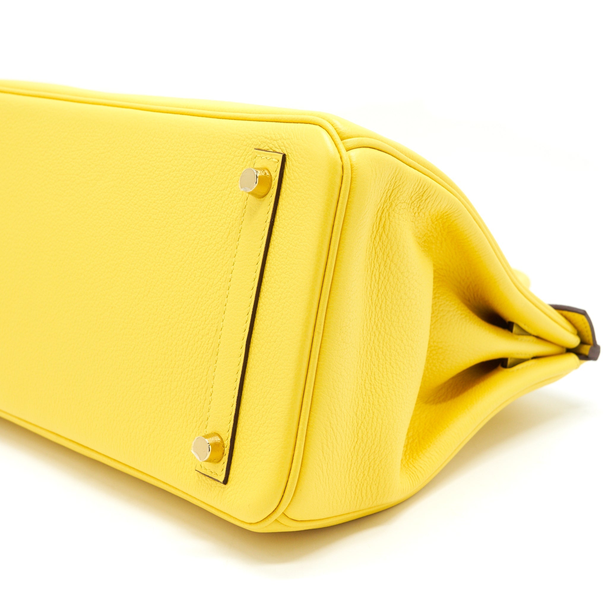 HERMES BIRKIN 30 TAURILLON NOVILLO LEATHER 9O JAUNE DE NAPLES GHW