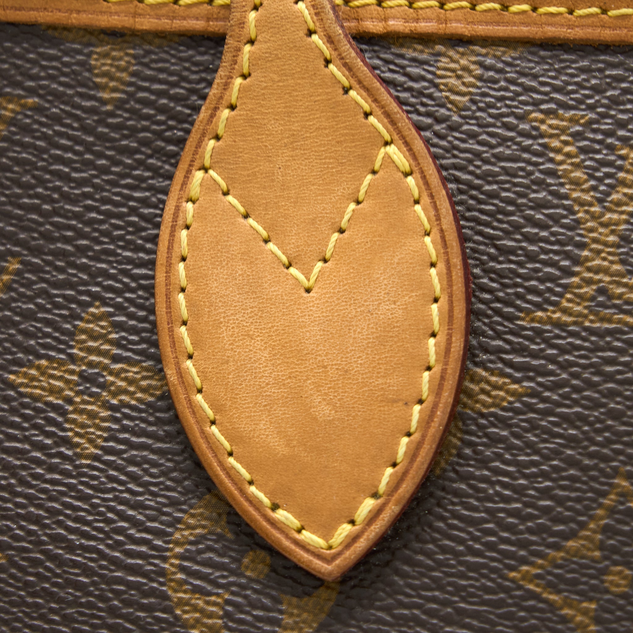 LOUIS VUITTON VINTAGE NEVERFULL MM MONOGRAM CANVAS GHW