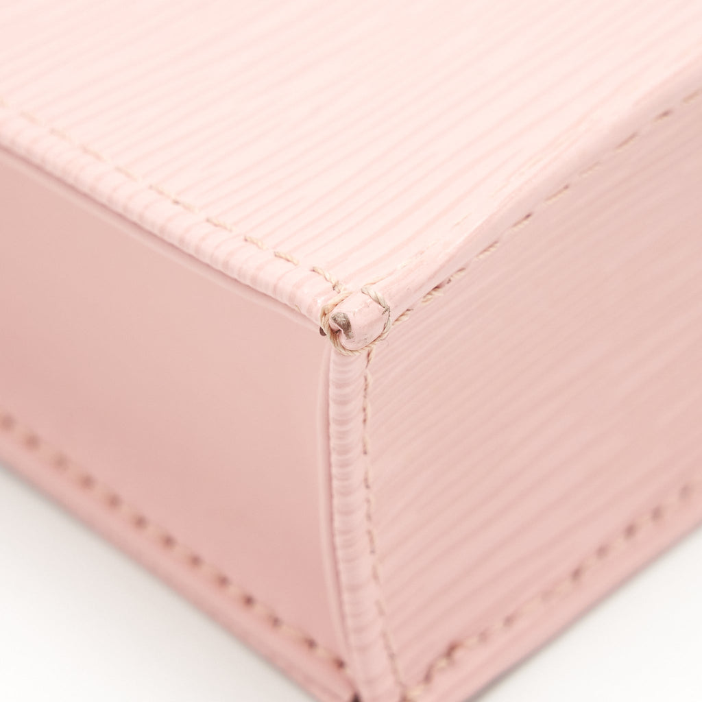 LOUIS VUITTON PETIT SAC PLAT EPI LIGHT PINK/BLACK SHW