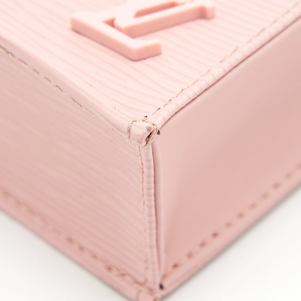 LOUIS VUITTON PETIT SAC PLAT EPI LIGHT PINK/BLACK SHW