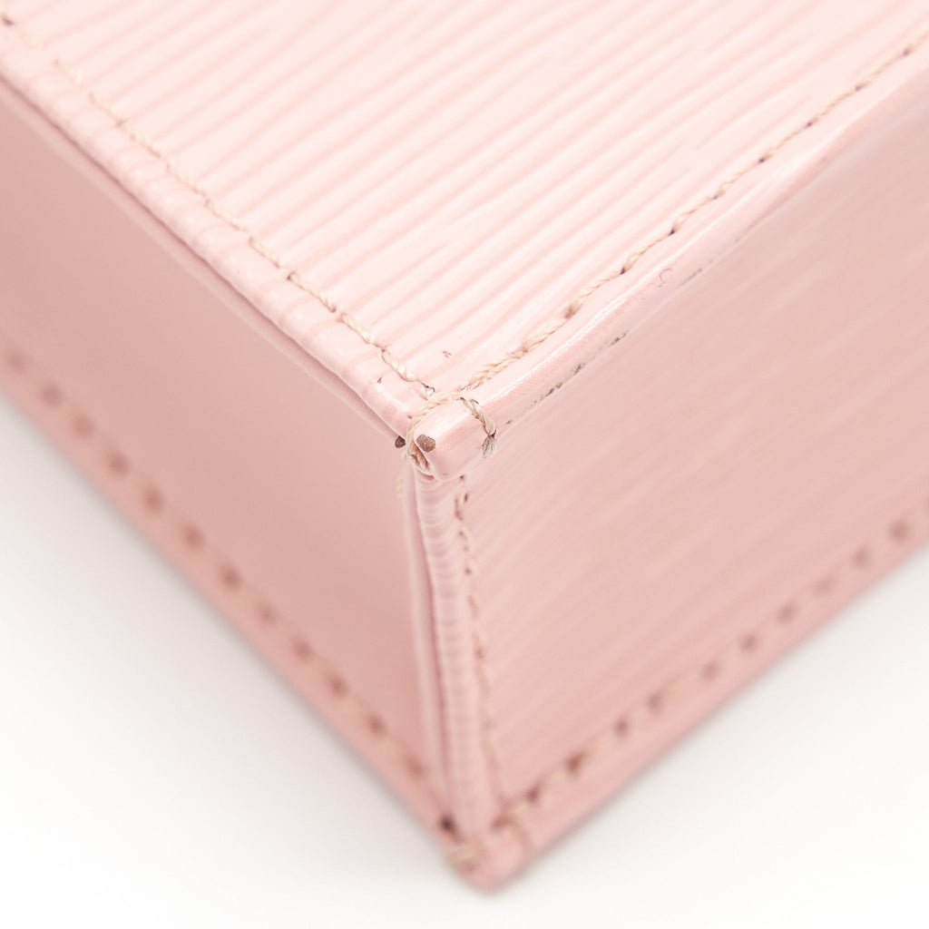 LOUIS VUITTON PETIT SAC PLAT EPI LIGHT PINK/BLACK SHW