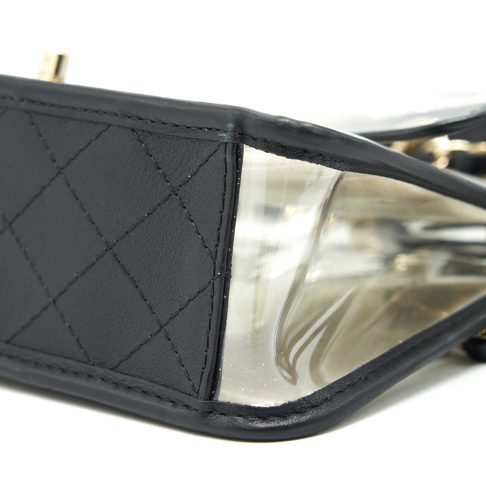 CHANEL SAND BY THE SEA PEARL FLAP BAG