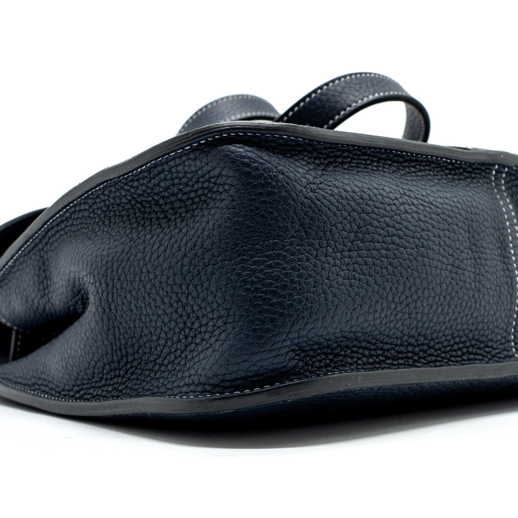 HERMES HALZAN 31 CLEMENCE BLUE NUIT SHW