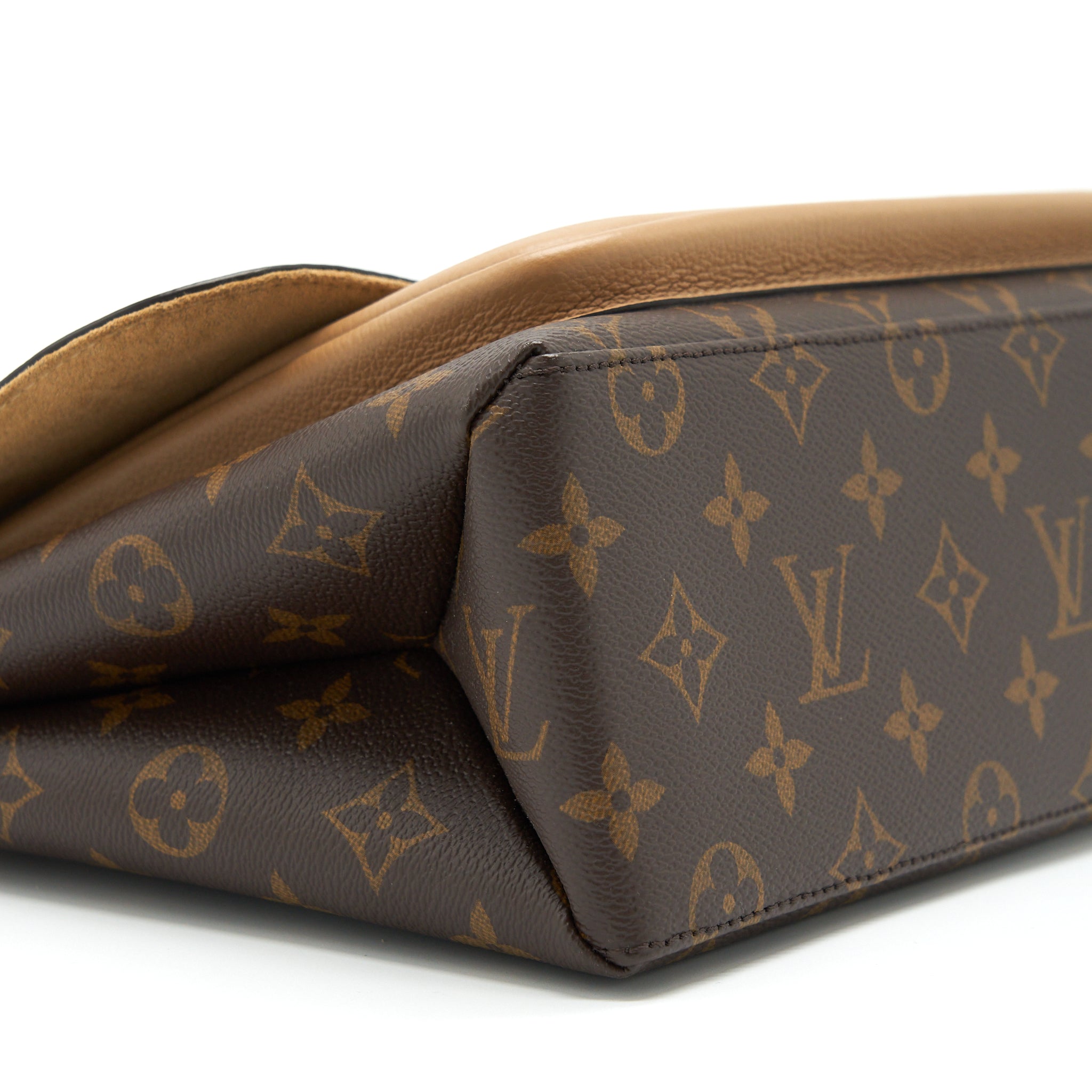 LOUIS VUITTON MARIGNAN TOP HANDLE BAG SESAME MONOGRAM CANVAS GHW