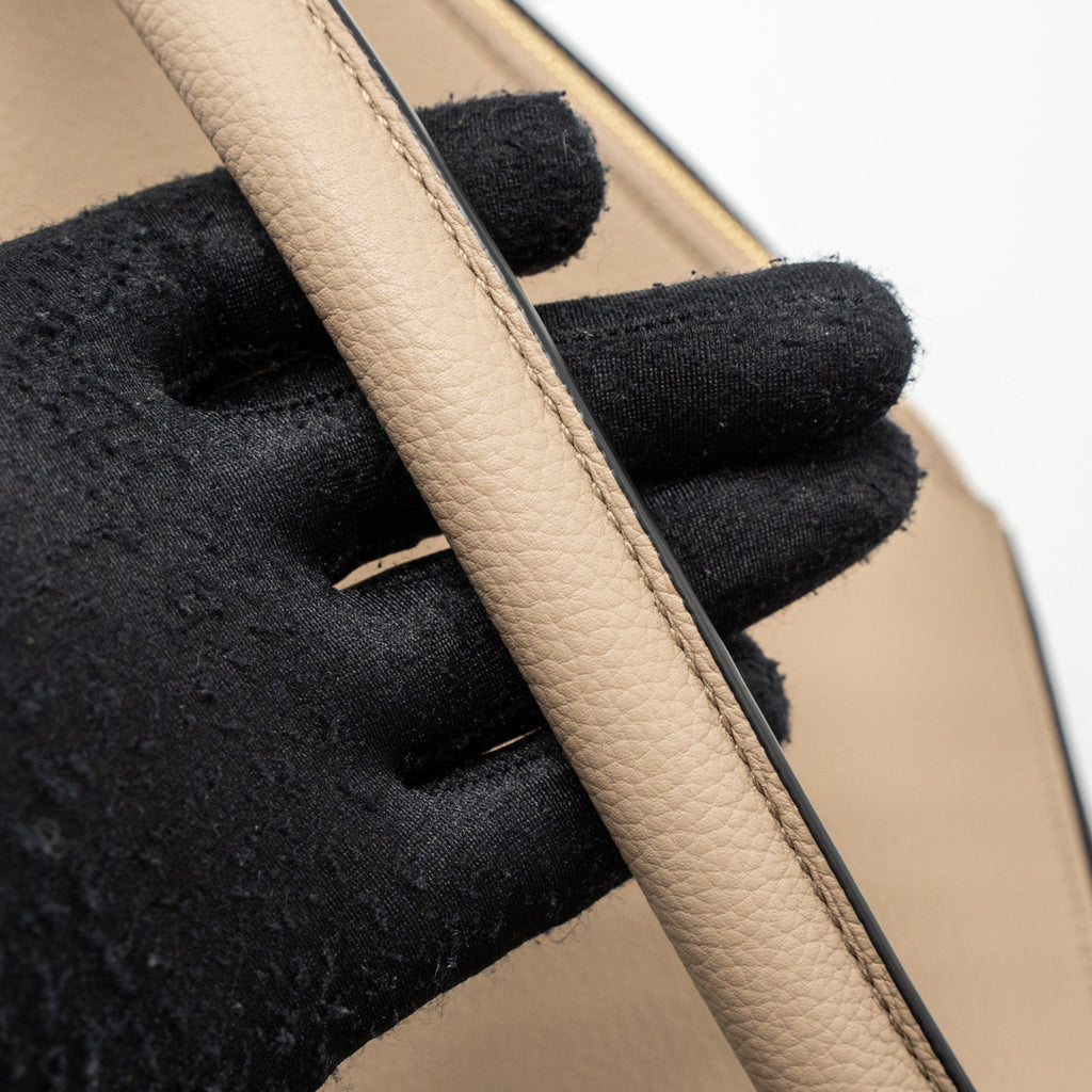 LOEWE MEDIUM PUZZLE BAG SOFT GRAINED CALFSKIN SAND GHW