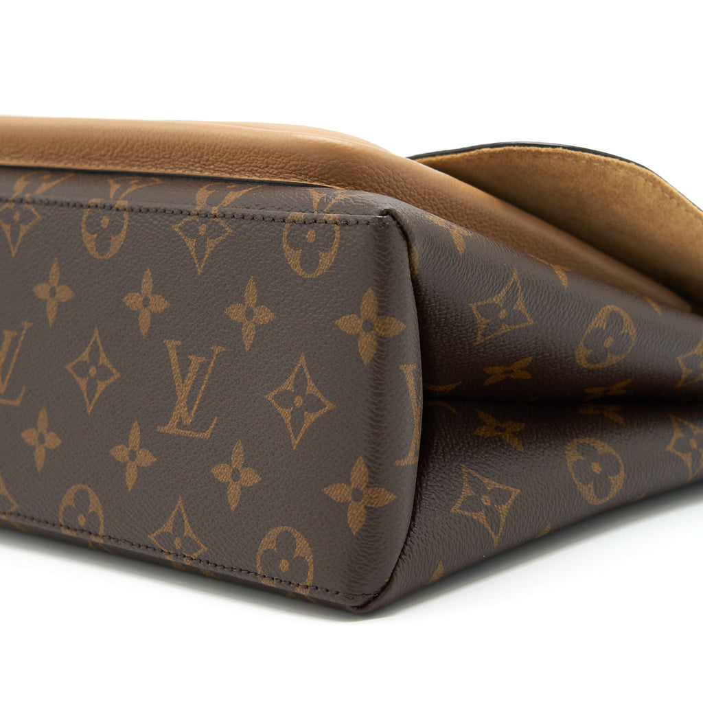 LOUIS VUITTON MARIGNAN TOP HANDLE BAG SESAME MONOGRAM CANVAS GHW