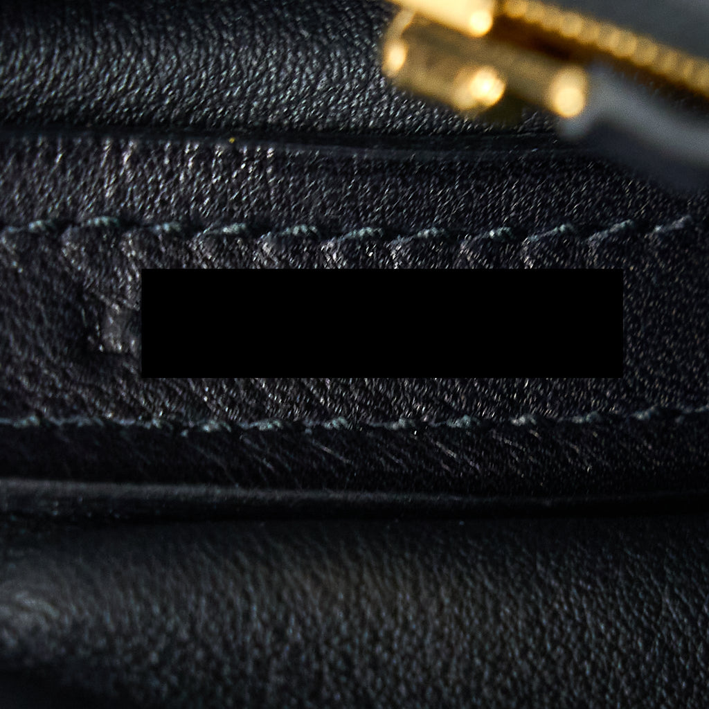 HERMES MINI 24/24 2424-21 SWIFT/VOLUPTO BLACK GHW