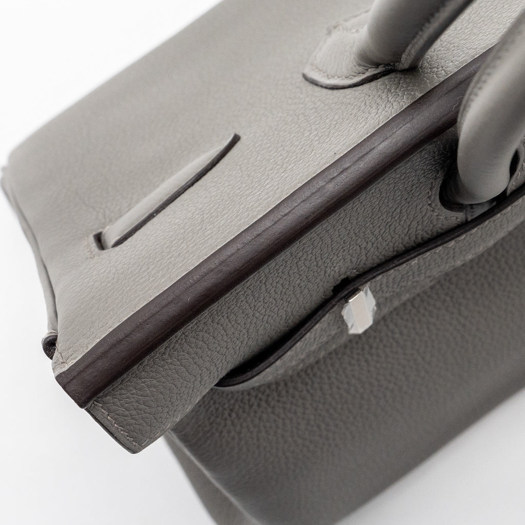 HERMES BIRKIN 30 TOGO GRIS MEYER SHW