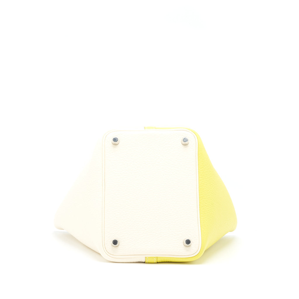 HERMES PICOTIN 18 LOCK BAG LIME/ NATA SHW