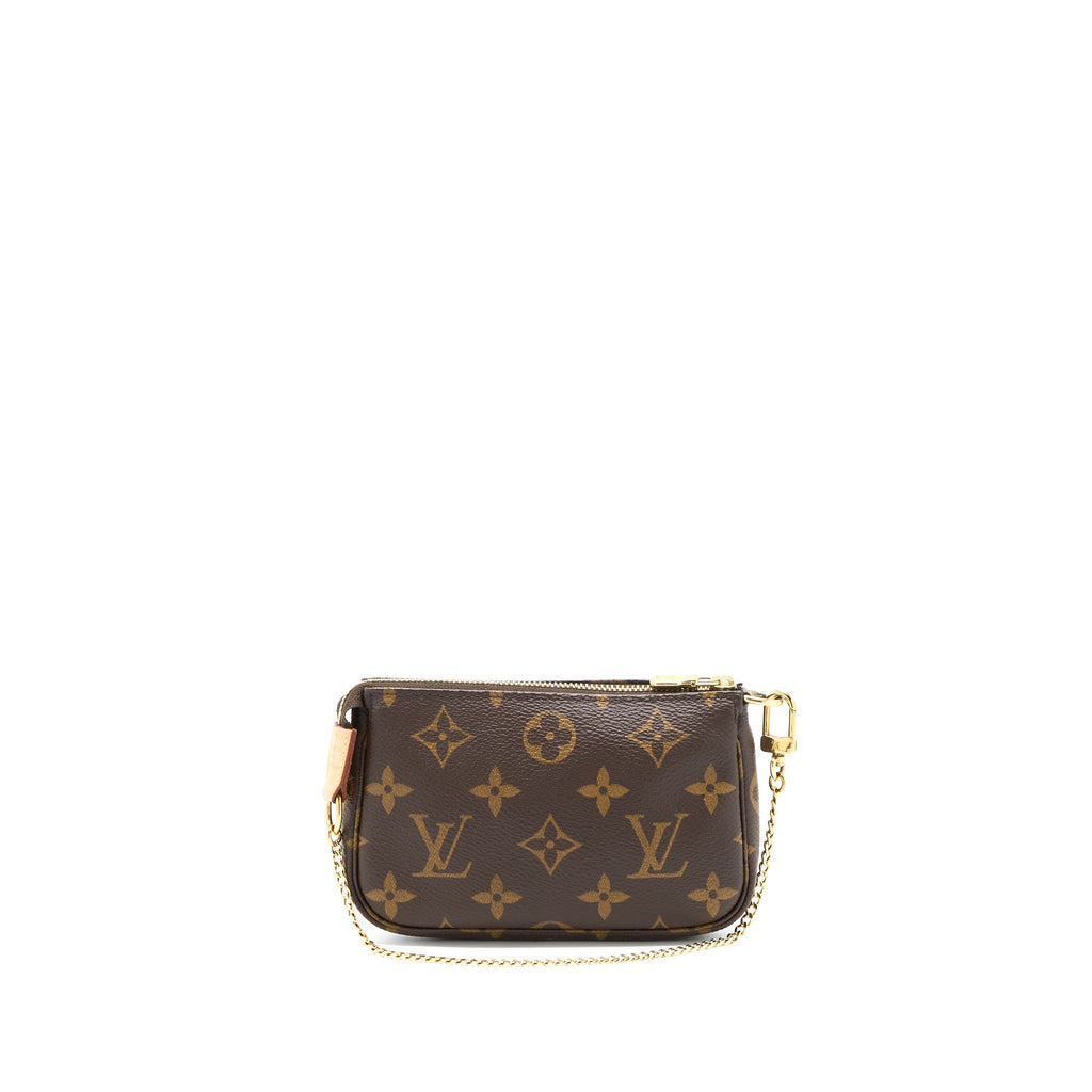 LOUIS VUITTON MINI POCHETTE MONOGRAM CANVAS GHW