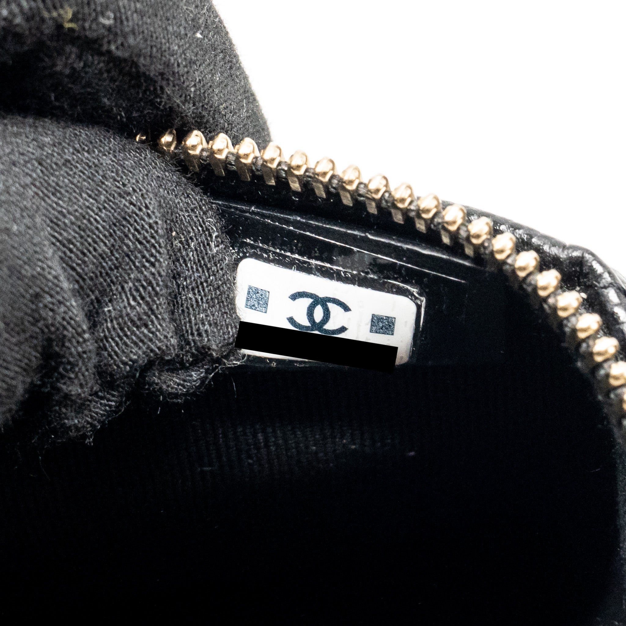 CHANEL TOP HANDLE VANITY BAG WITH CHAIN CAVIAR BLACK GHW (MICROCHIP)