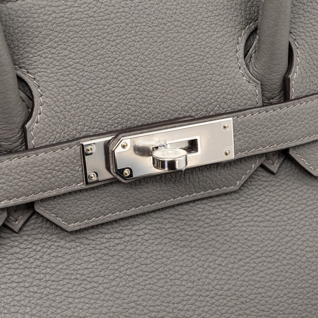 HERMES BIRKIN 30 TOGO GRIS MEYER SHW
