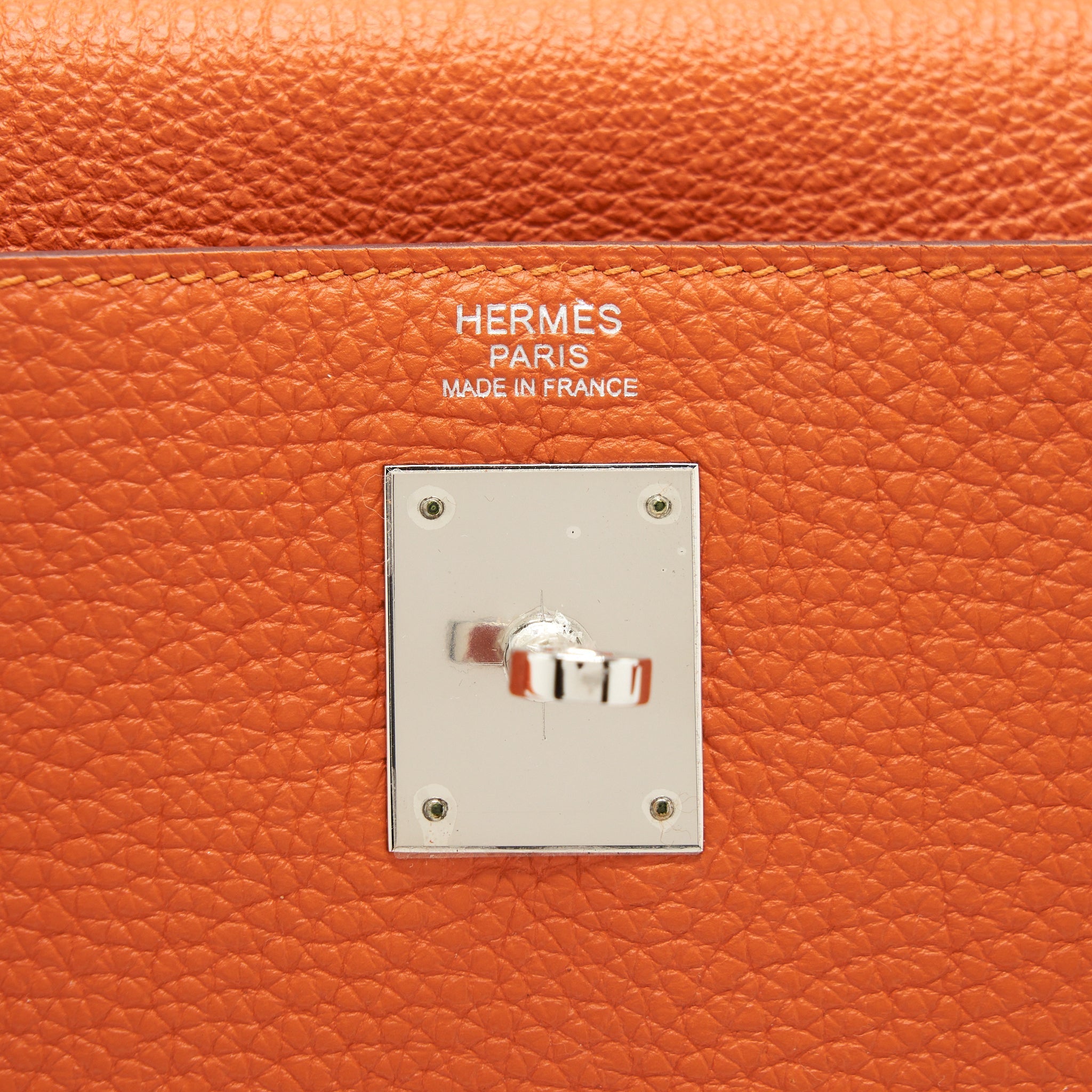 HERMES KELLY 32 TOGO 93 ORANGE SHW