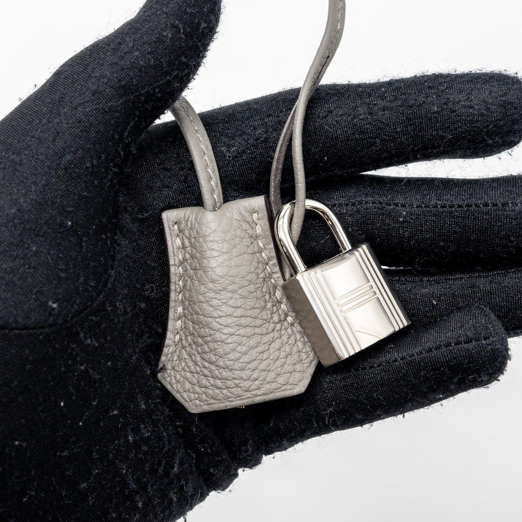HERMES BIRKIN 30 TOGO GRIS MEYER SHW