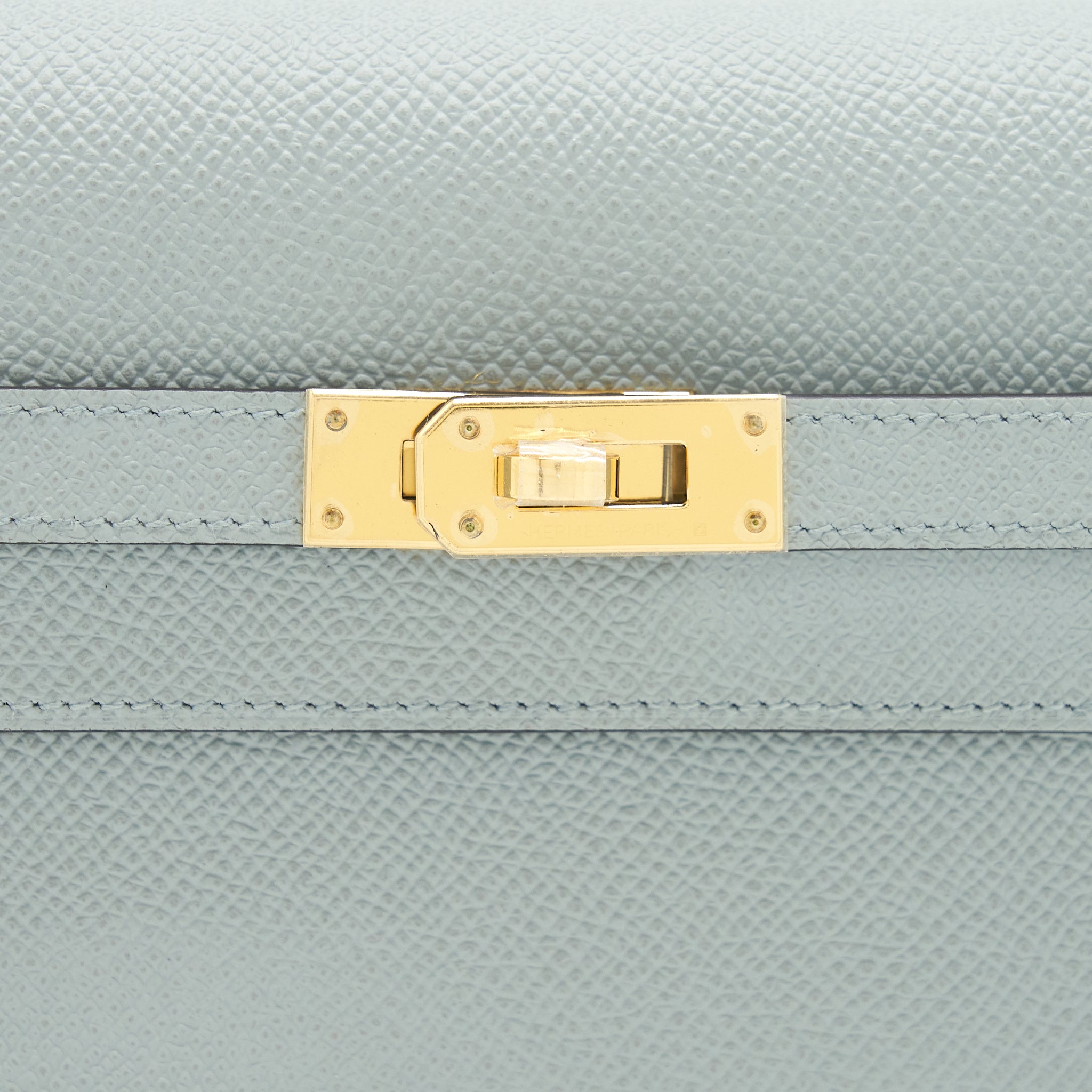 HERMES KELLY TO GO EPSOM 8U BLUE GLACIER GHW