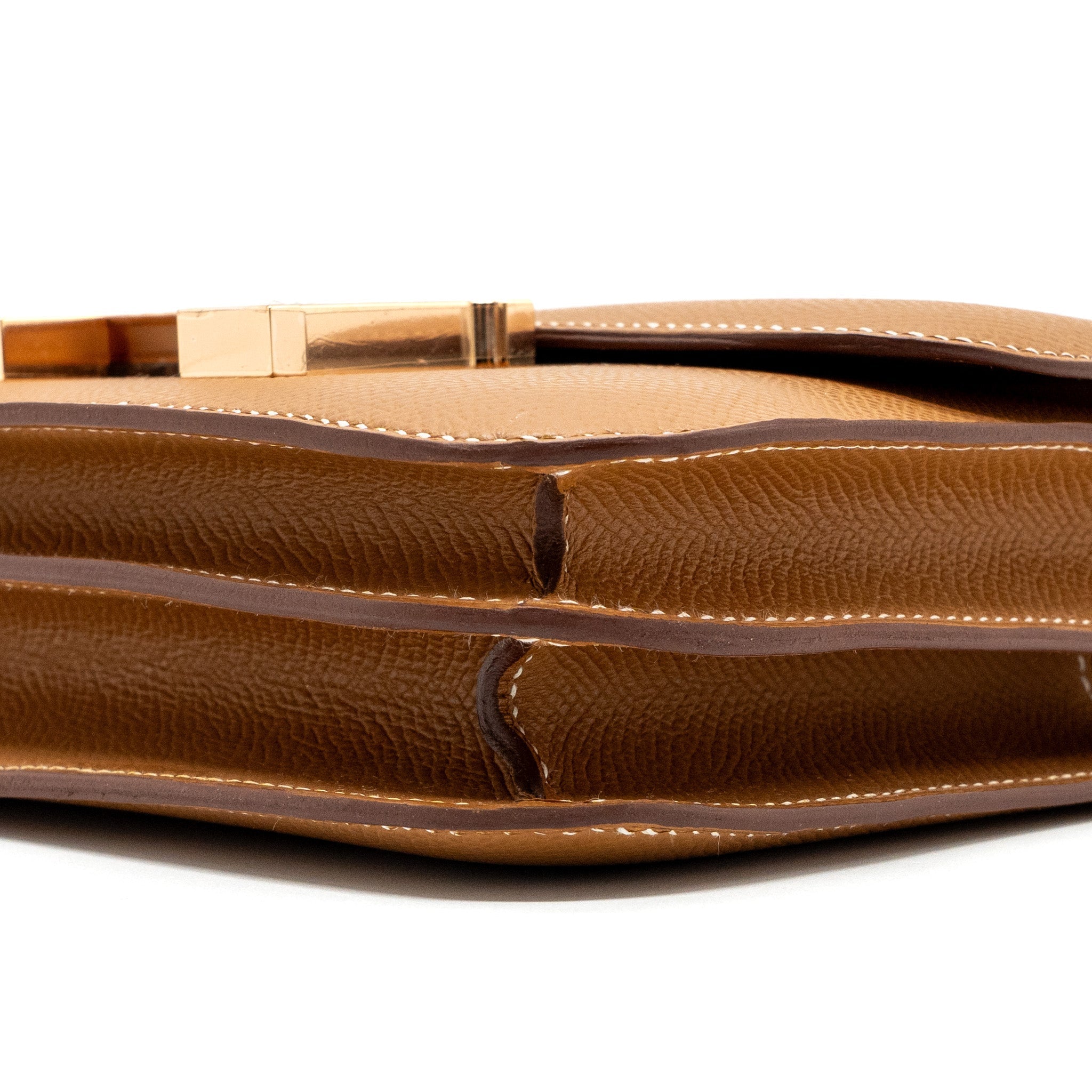 HERMES MINI CONSTANCE EPSOM GOLD RGHW