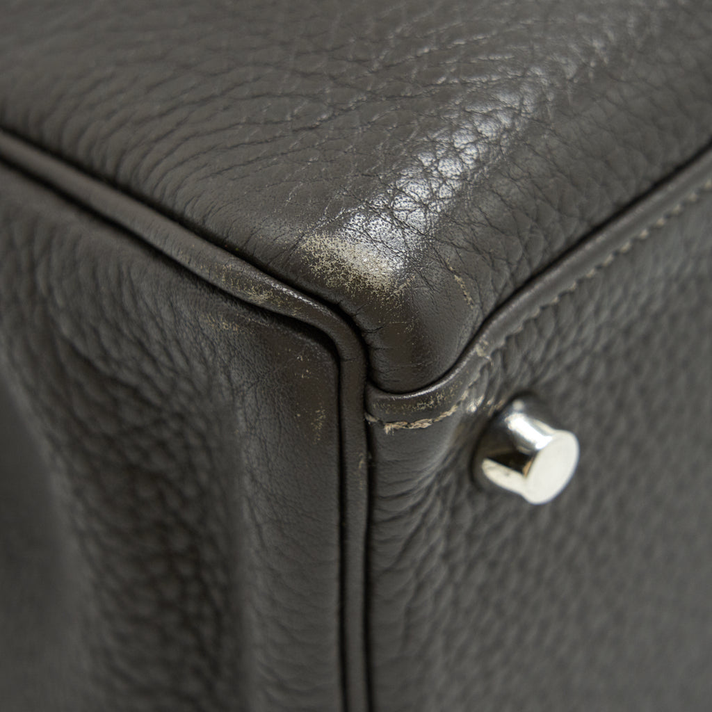 HERMES KELLY 32 DARK GREY SHW